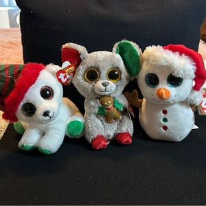 Ty Beanie Boos Paxton, Scoop & Mac (all 3)